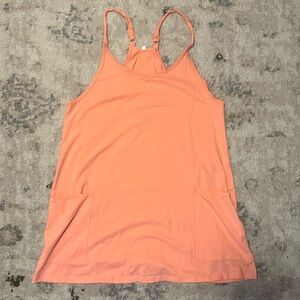 Coral athletic dress